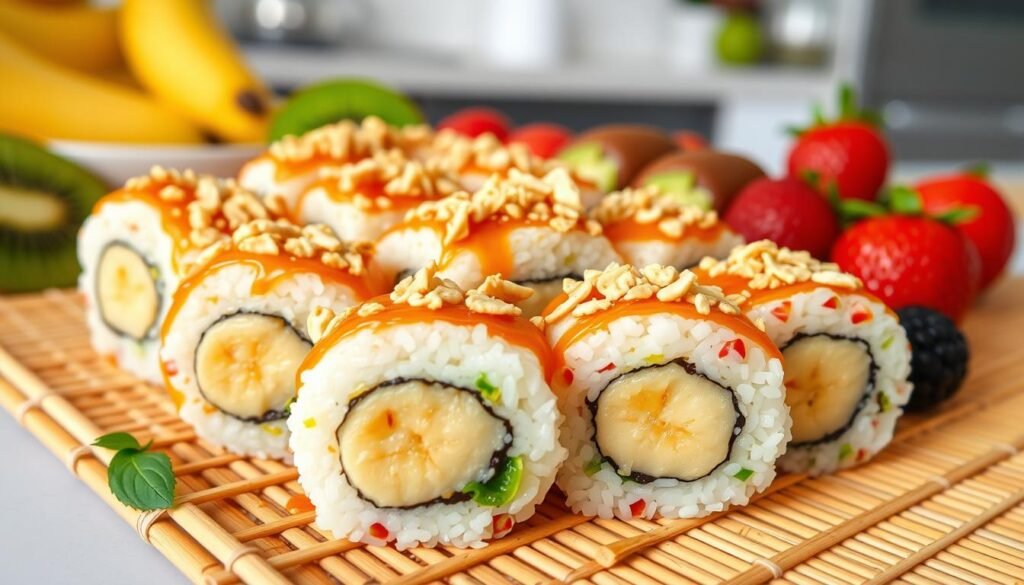 Banana Sushi Rolls