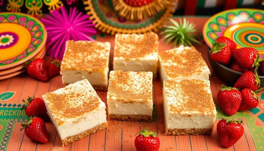 Churro Cheesecake Bars