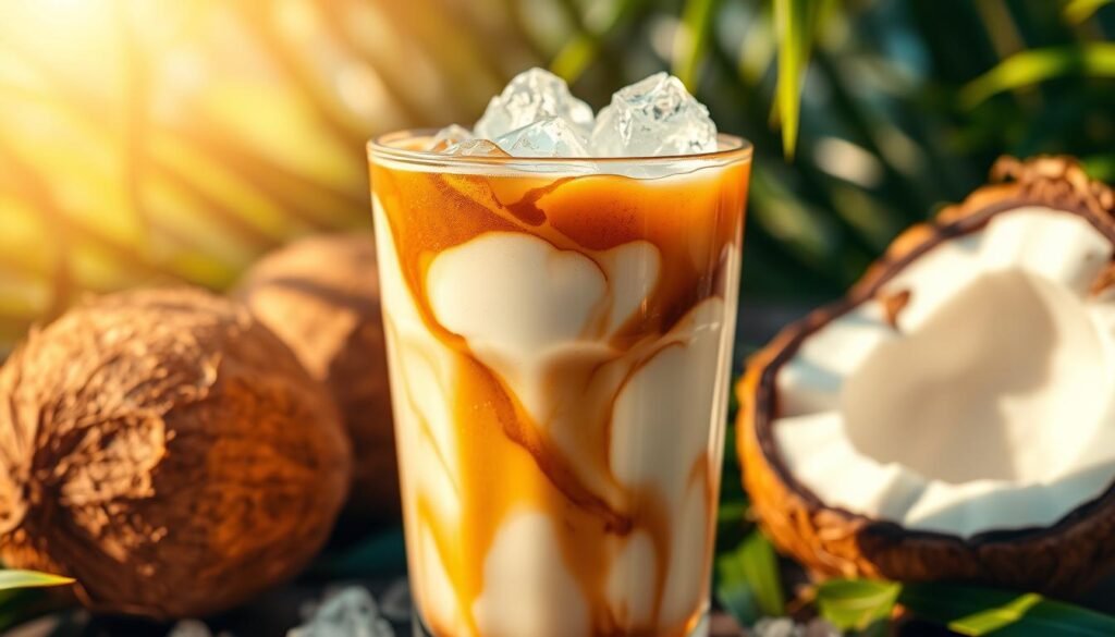 Coconut Milk Iced Coffee