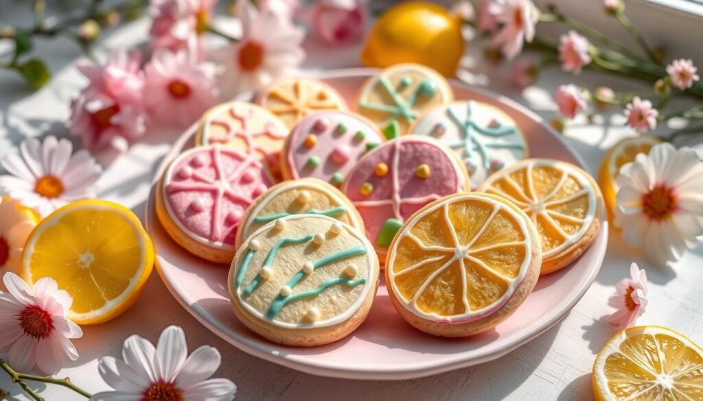 Easter egg cookies