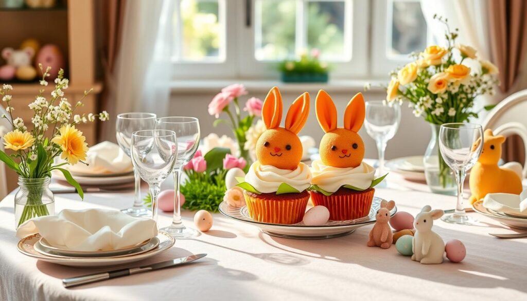 Easter table display