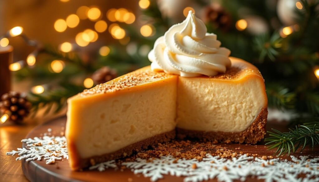 Eggnog Cheesecake