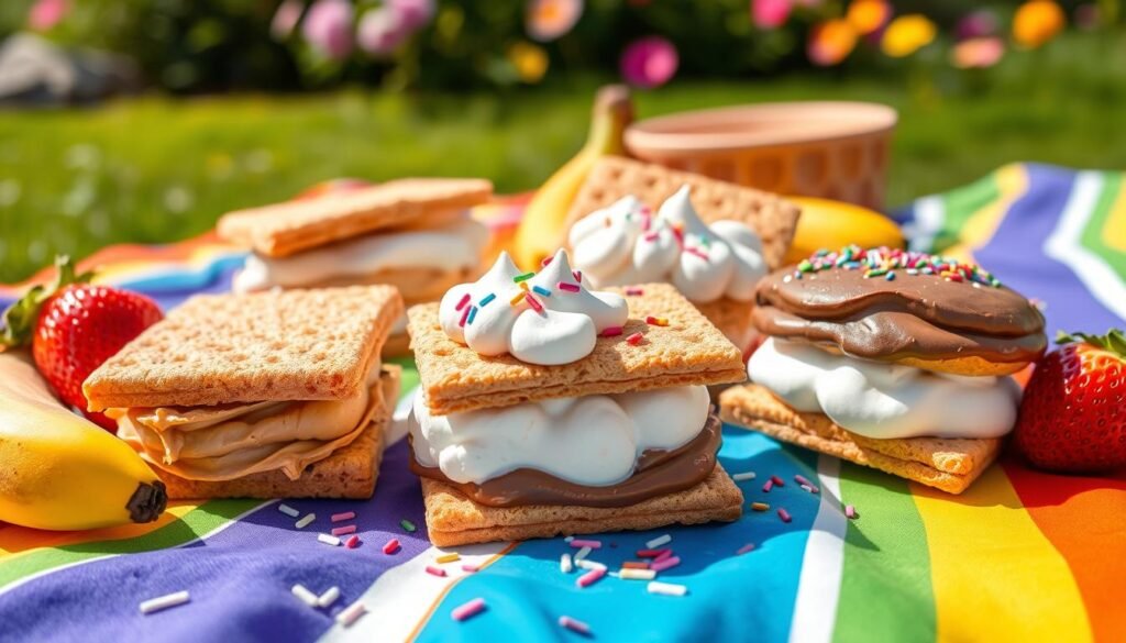 Graham Cracker Sandwiches