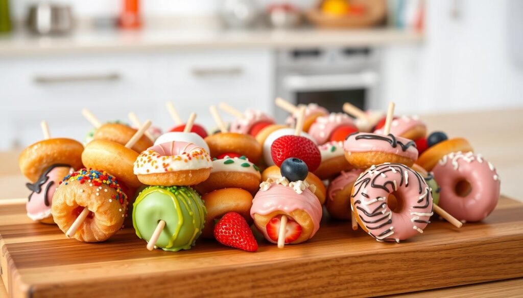 Mini Donut Skewers