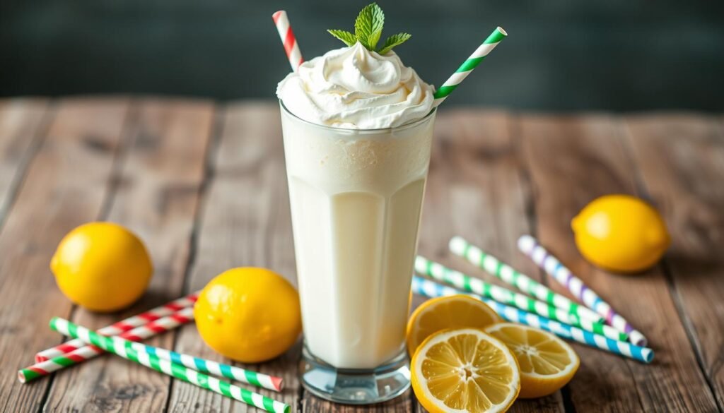 Serving ideas for Lemon Meringue Milkshake