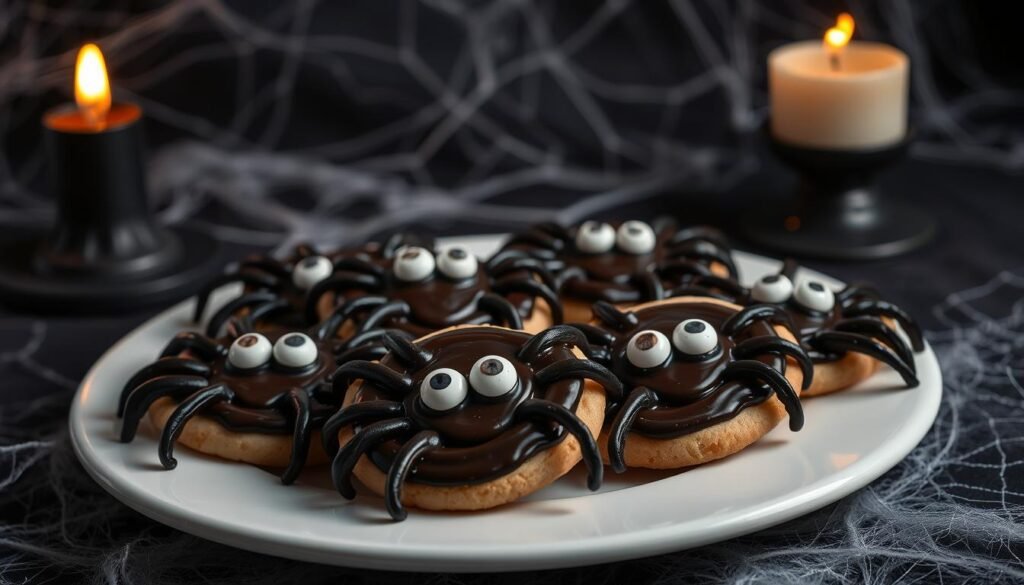 Spooky Spider Cookies