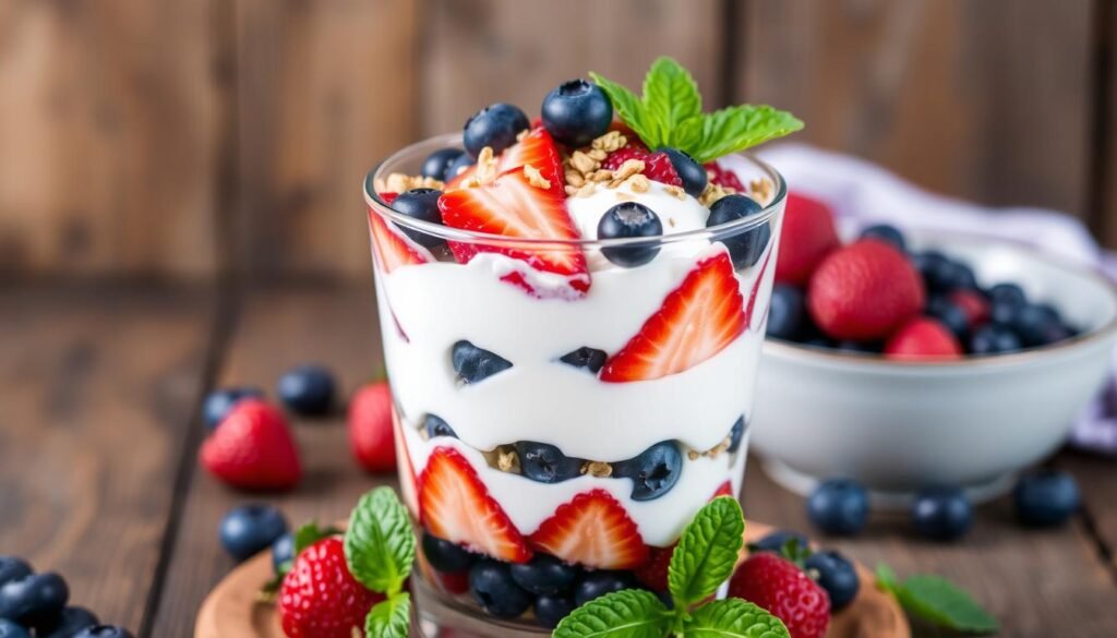 Yogurt and Berry Parfaits