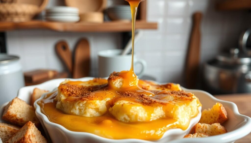 bread pudding custard