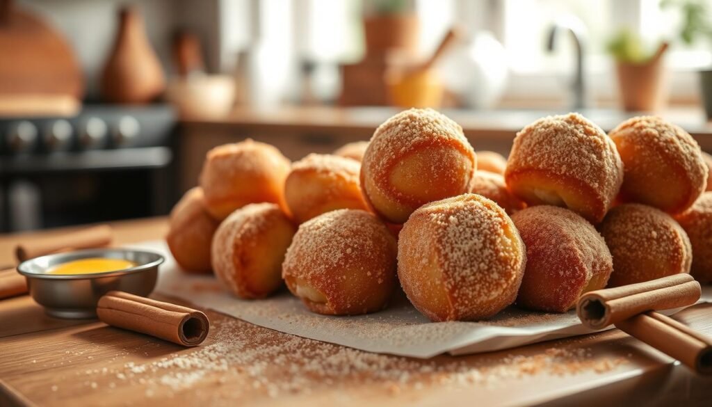 cinnamon sugar donut holes