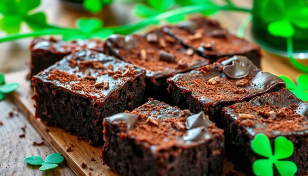 crusty Irish Cream Brownies