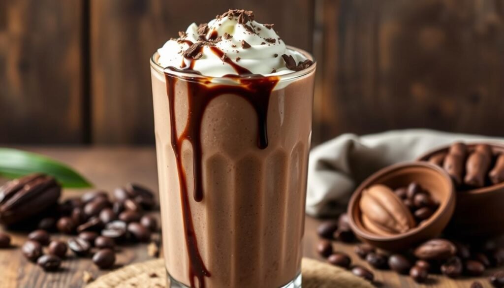 dairy-free chocolate milkshake