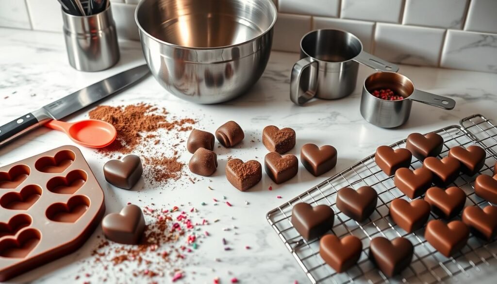 kitchen tools for chocolate truffles