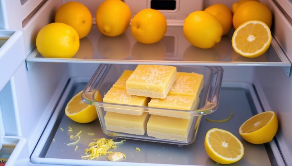 lemon bars storage