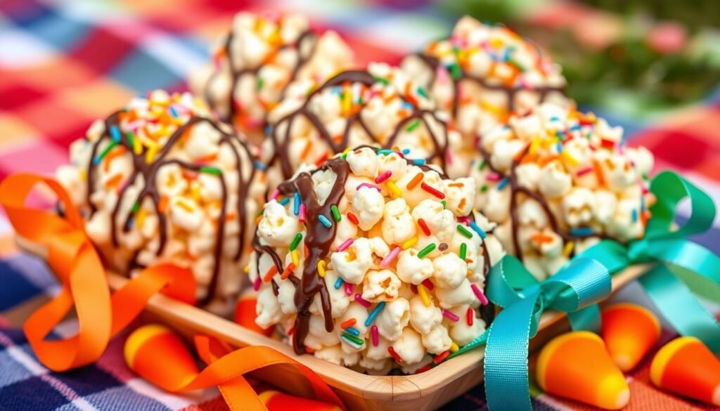 popcorn balls decorations